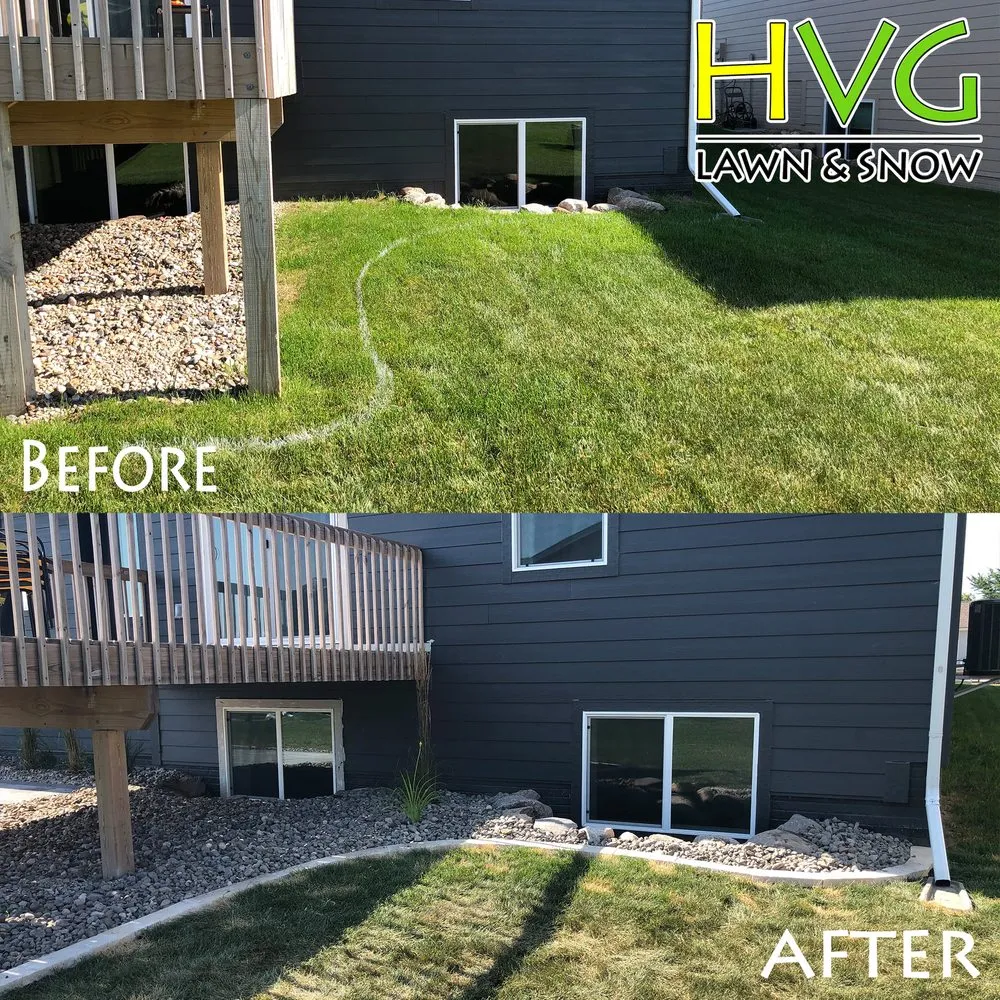 Reliable yard cleanup service in Pleasant Hill, IA by Hawkeye Van Ginkel Lawn & Snow