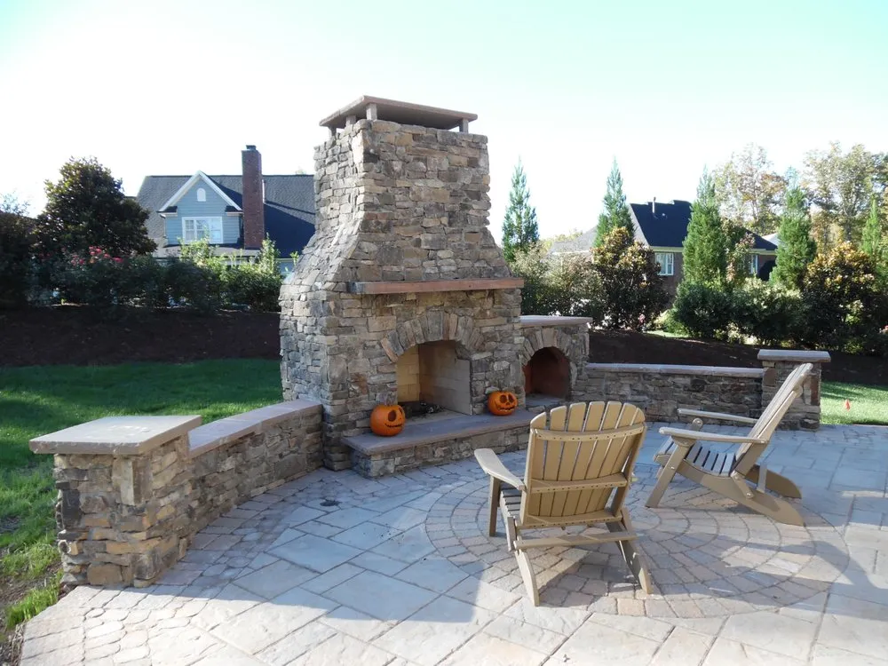 Professional lawn care service in Oak Ridge, NC by Hawkins Landscape Architecture