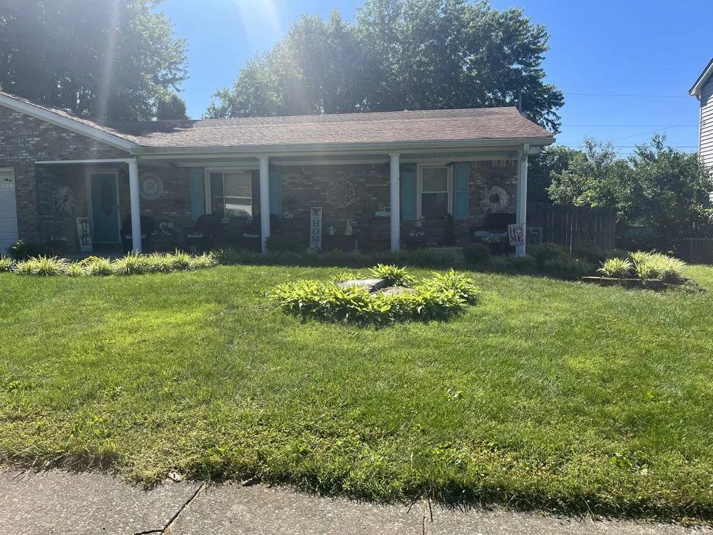 Custom landscape installation in Versailles, KY - Hawkins Lawn Care