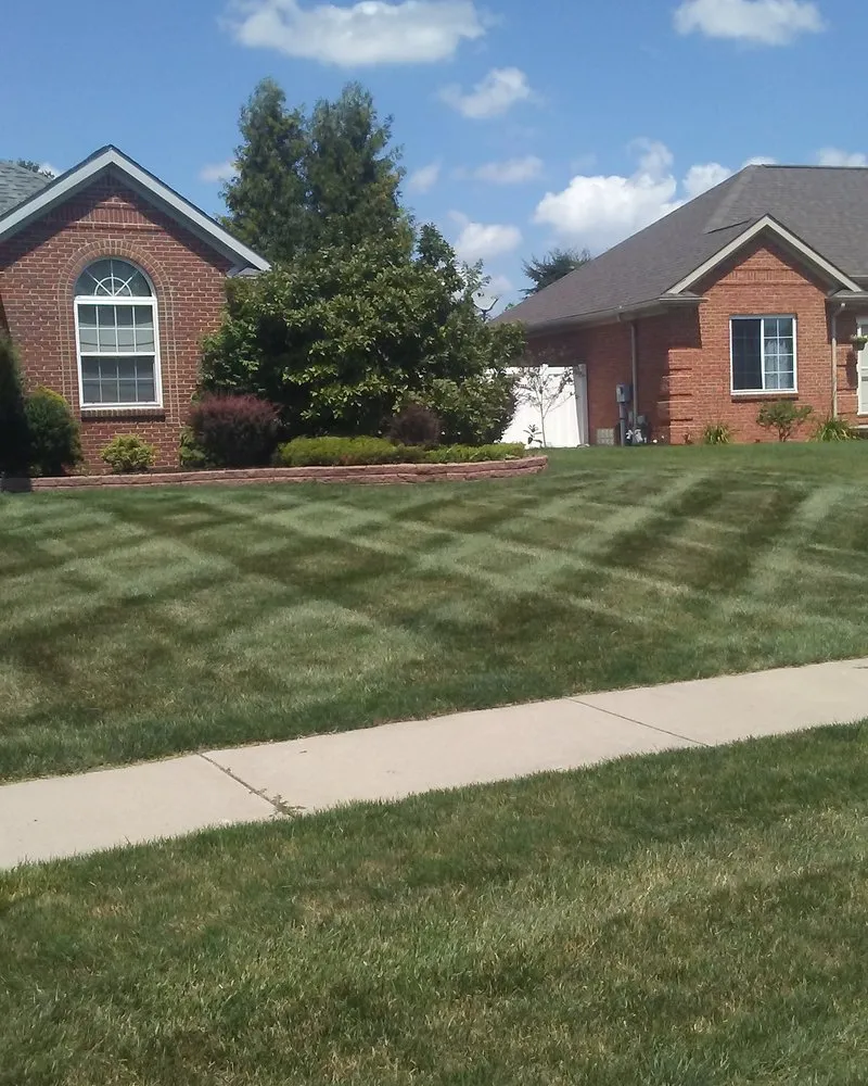 Professional lawn mowing service for year-round maintenance in Petersburg, MI by Hawkins Lawncare