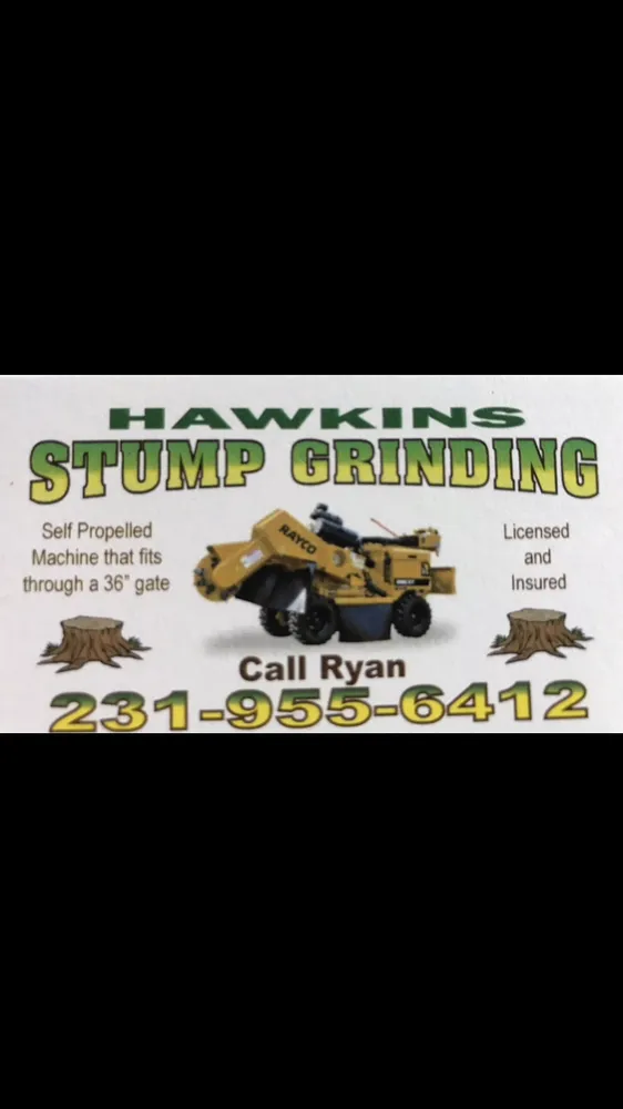 Custom yard cleanup service in Pentwater, MI by Hawkins Stump Grinding