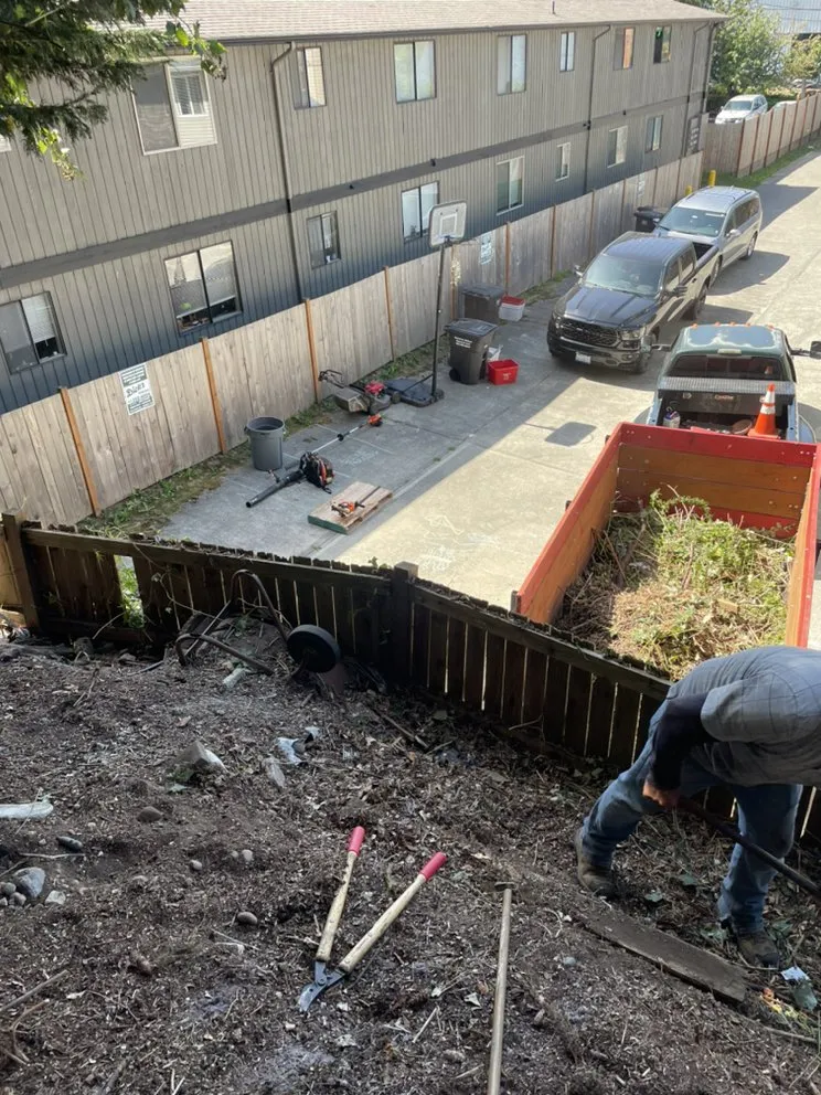 Local outdoor landscaping for residential properties in Everett, WA by Hawks Landscaping