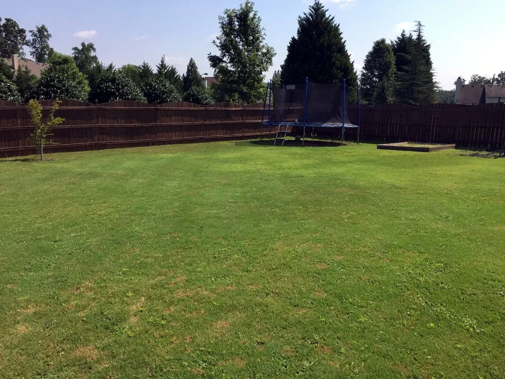 Custom yard maintenance in Woodstock, GA by Hawks Landscaping