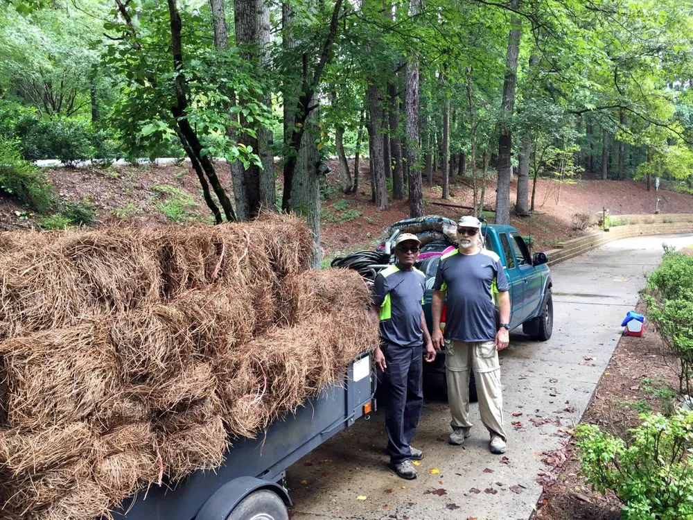 Professional landscape design in Woodstock, GA by Hawks Landscaping