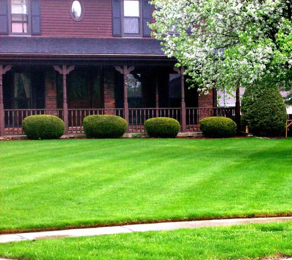 Trusted landscape installation with custom design in Woodstock, GA by Hawks Landscaping