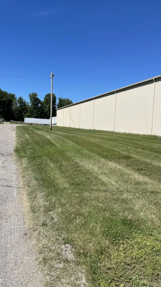 Trusted lawn mowing service with custom design in St. Joseph, MI by Hawks Lawn Care