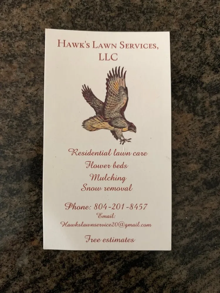 Local lawn mowing service for beautiful yards across Ashland, VA - Hawk’s Lawn Services