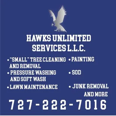 Hawks Unlimited Services Logo