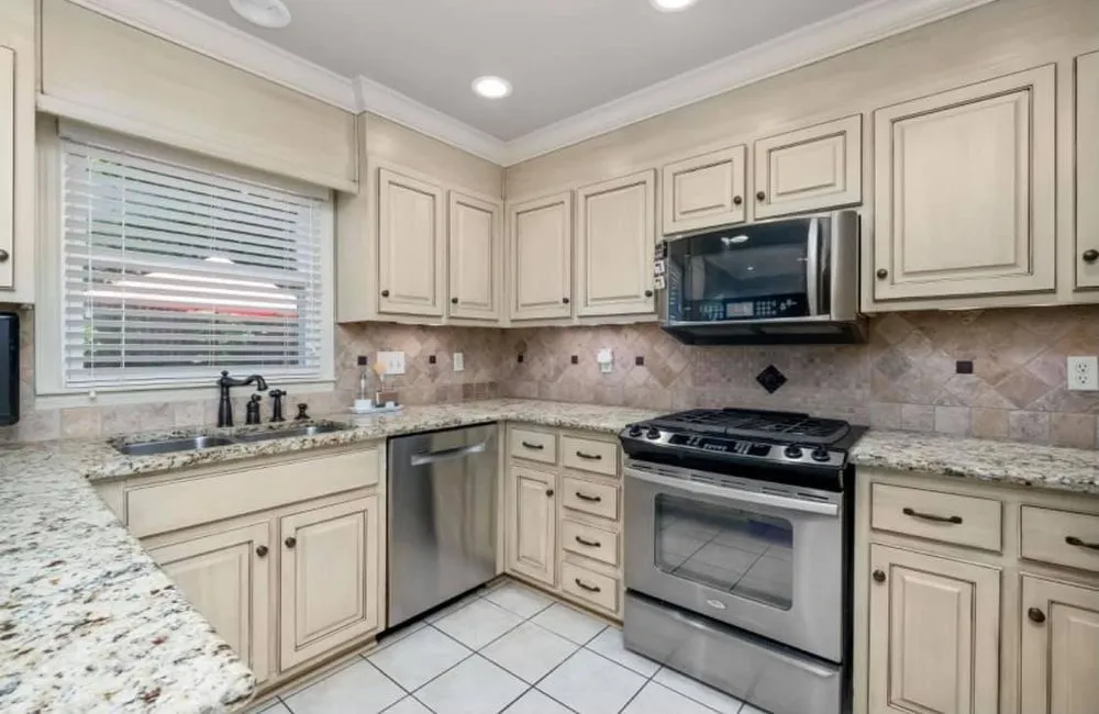 Custom garden landscaping with custom design in Cottondale, AL by Hawthorne Contracting