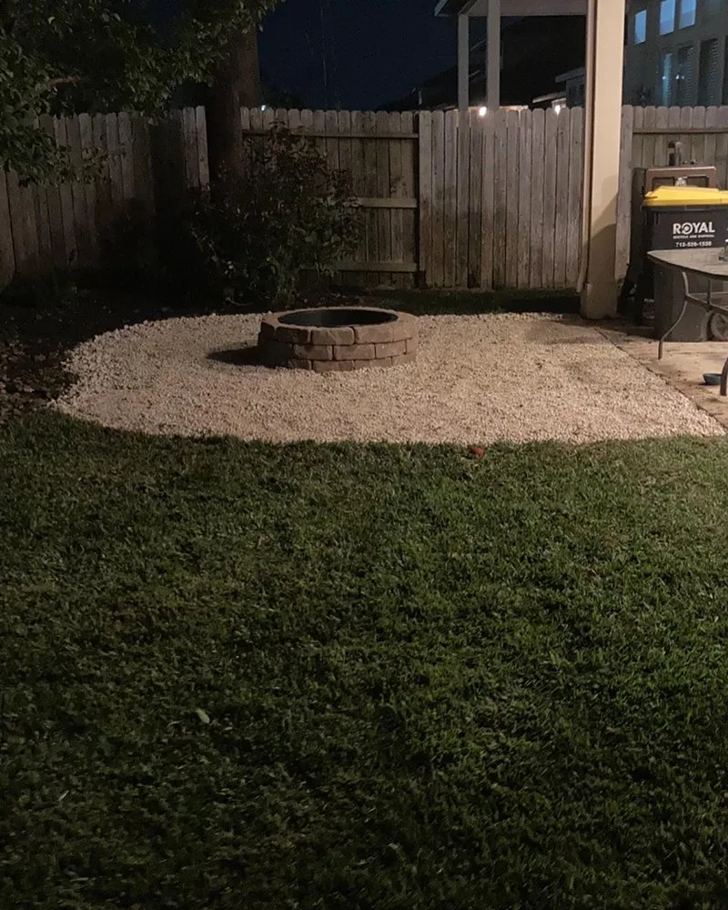 Professional outdoor landscaping for beautiful yards in Katy, TX by Hayes Landscape and Exterior Services