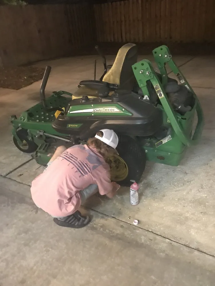 Custom lawn mowing service for year-round maintenance in Mobile, AL by Haynes and Sons Lawn Care