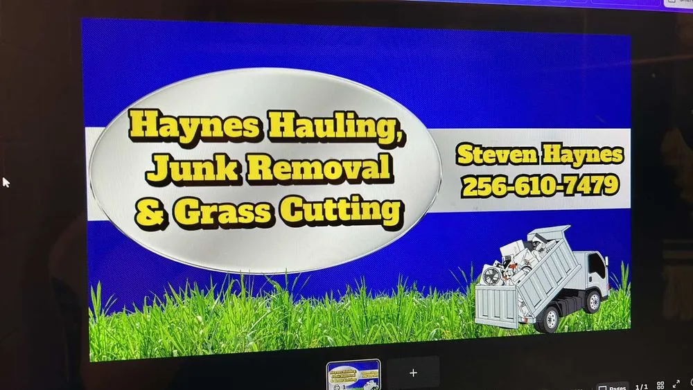 Affordable yard maintenance for beautiful yards across Heflin, AL - Haynes Hauling Junk Removal and Grass Cutting