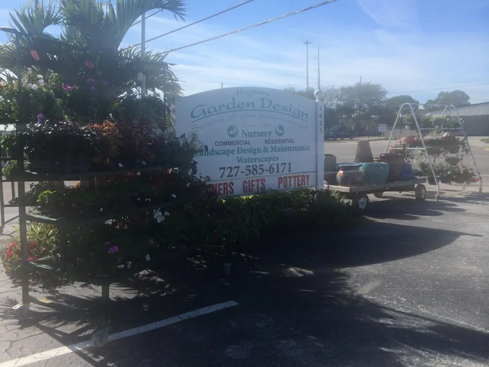Professional garden landscaping in Largo, FL - Haynor's Garden Design