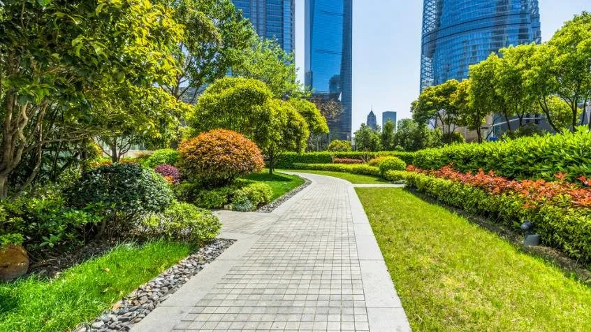 Custom landscape installation in Birmingham, AL by Hazel & James Garden Lawn Service