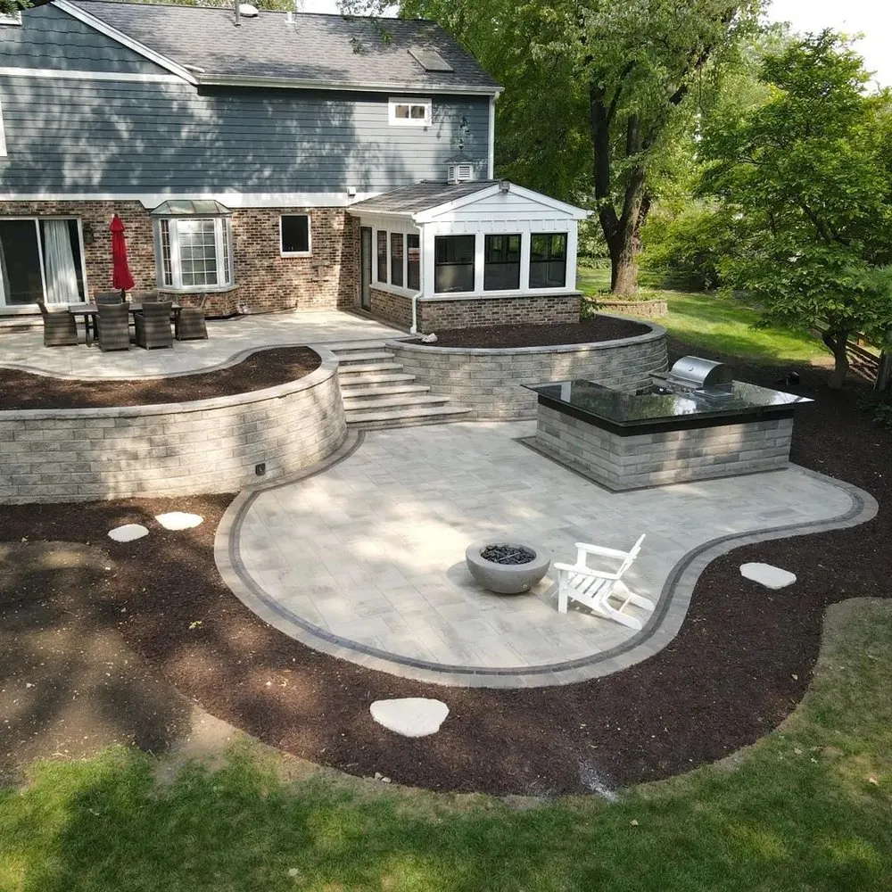 Custom lawn mowing service in Wingate, NC - Hazel Hardscape