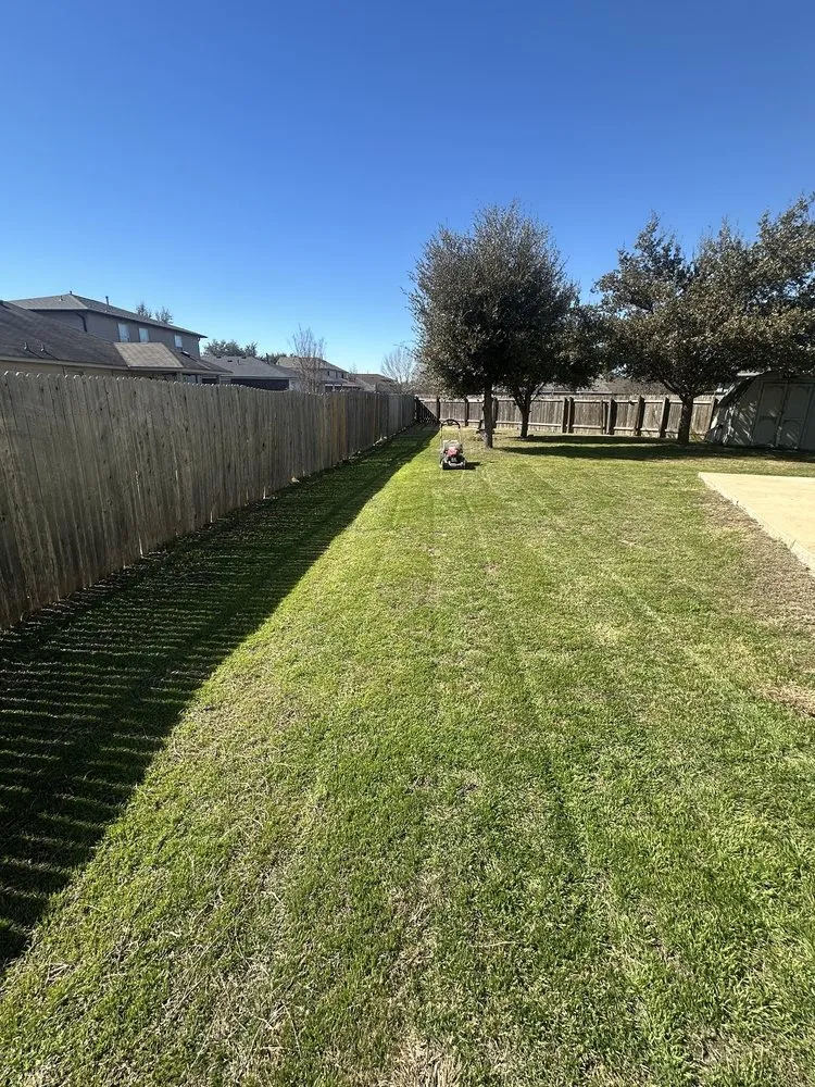 Professional outdoor landscaping in Elgin, TX by Haziel Lawn Care