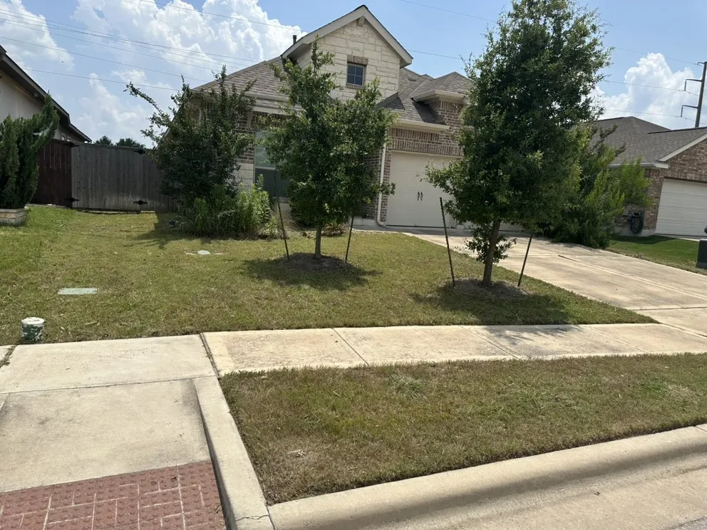 Expert landscape design for residential properties in Elgin, TX by Haziel Lawn Care