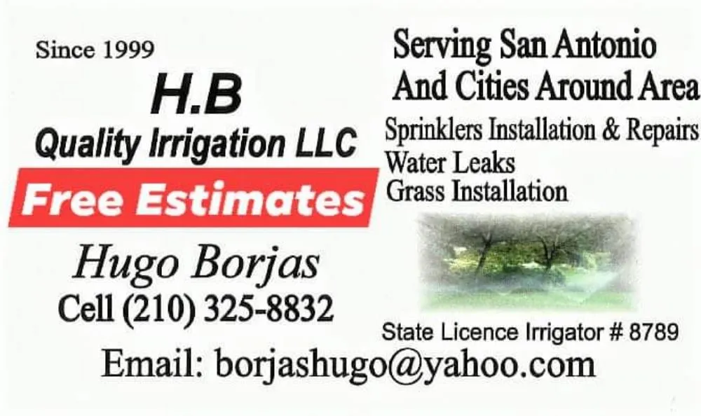 Top-rated garden landscaping for beautiful yards in San Antonio, TX by HB Quality Irrigation