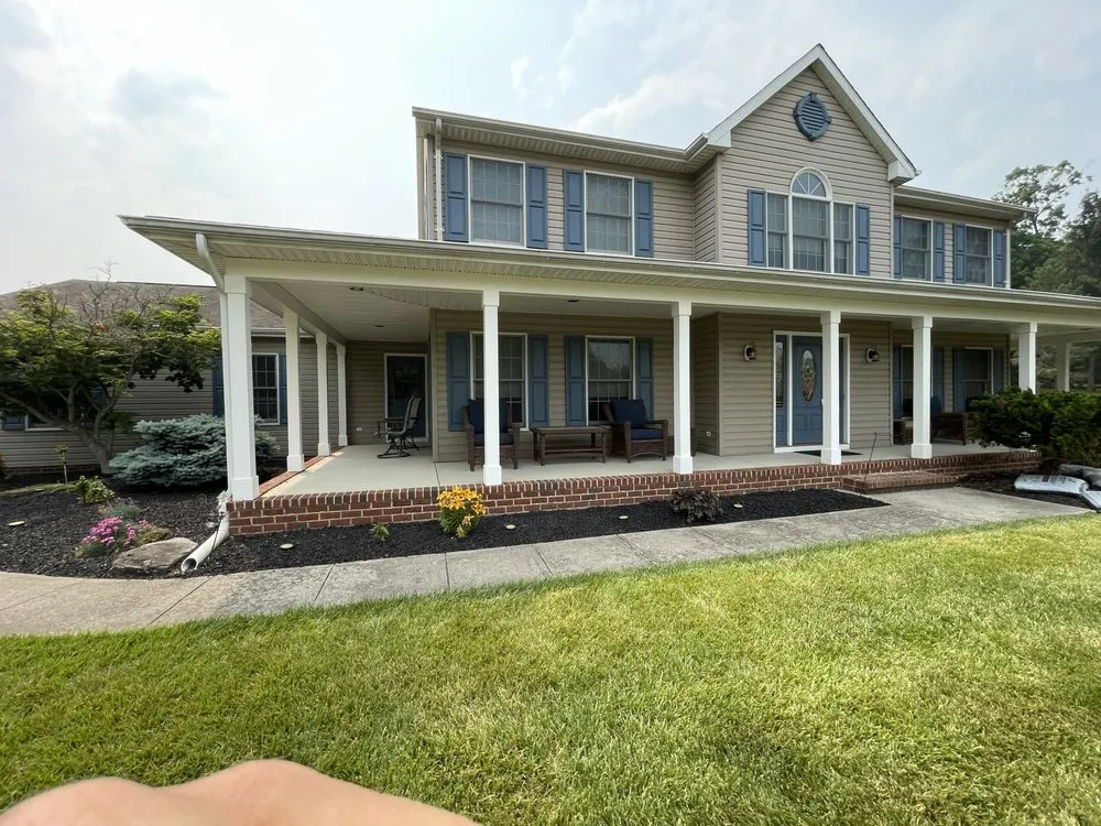 Custom outdoor landscaping in Millers, MD by Hb4 Landscaping