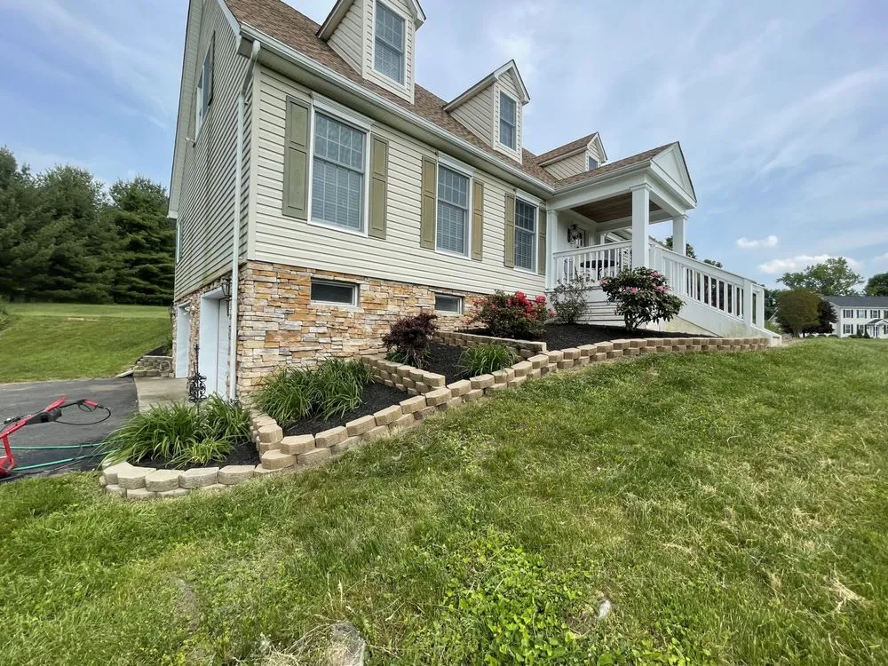 Professional garden landscaping in Millers, MD by Hb4 Landscaping