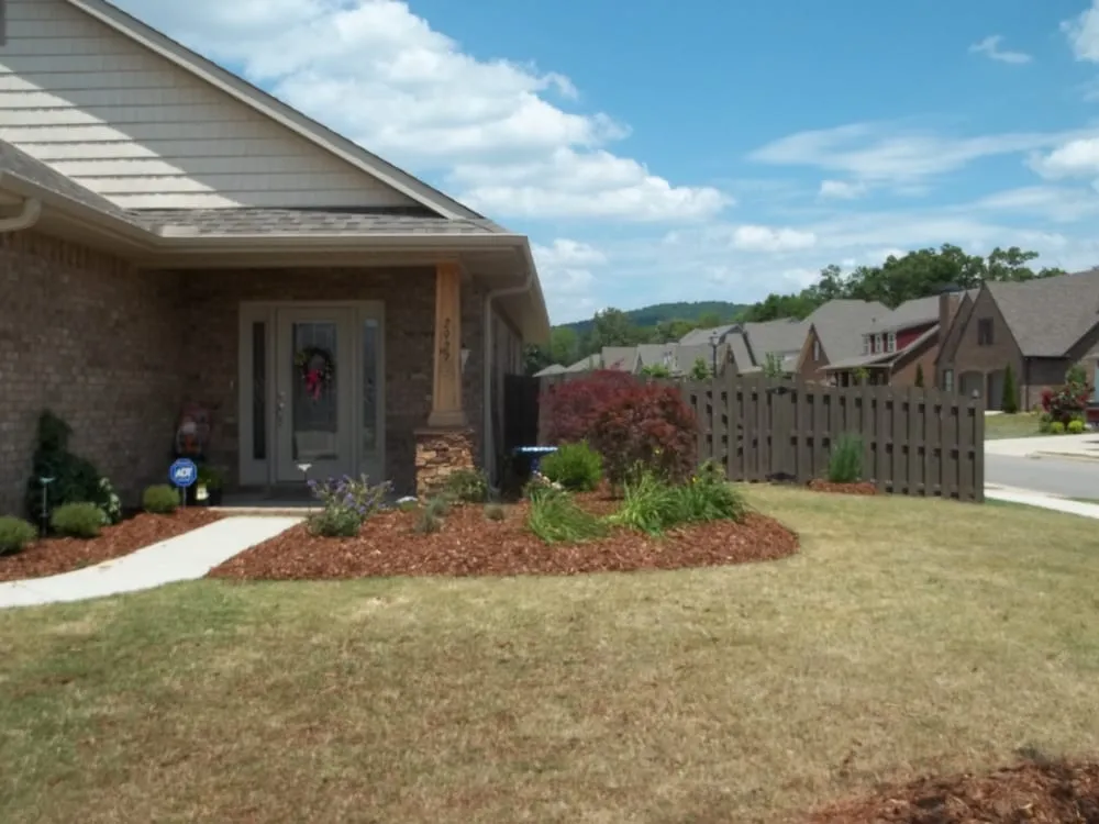 Custom garden landscaping for beautiful yards across Huntsville, AL - HBA Landscaping