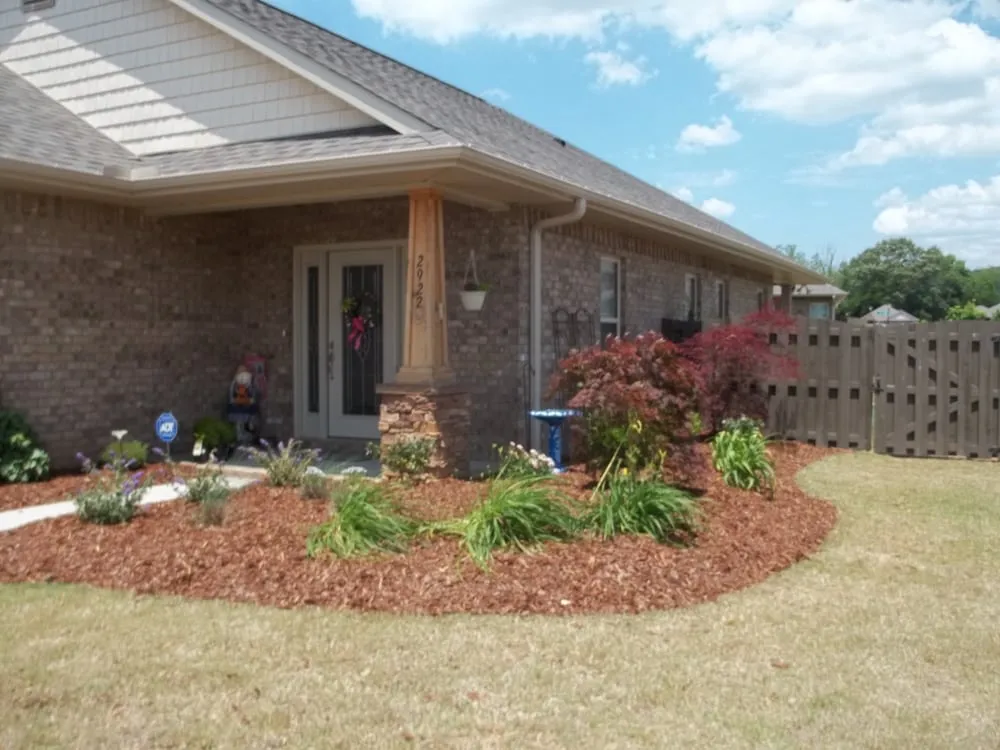 Custom yard cleanup service in Huntsville, AL by HBA Landscaping