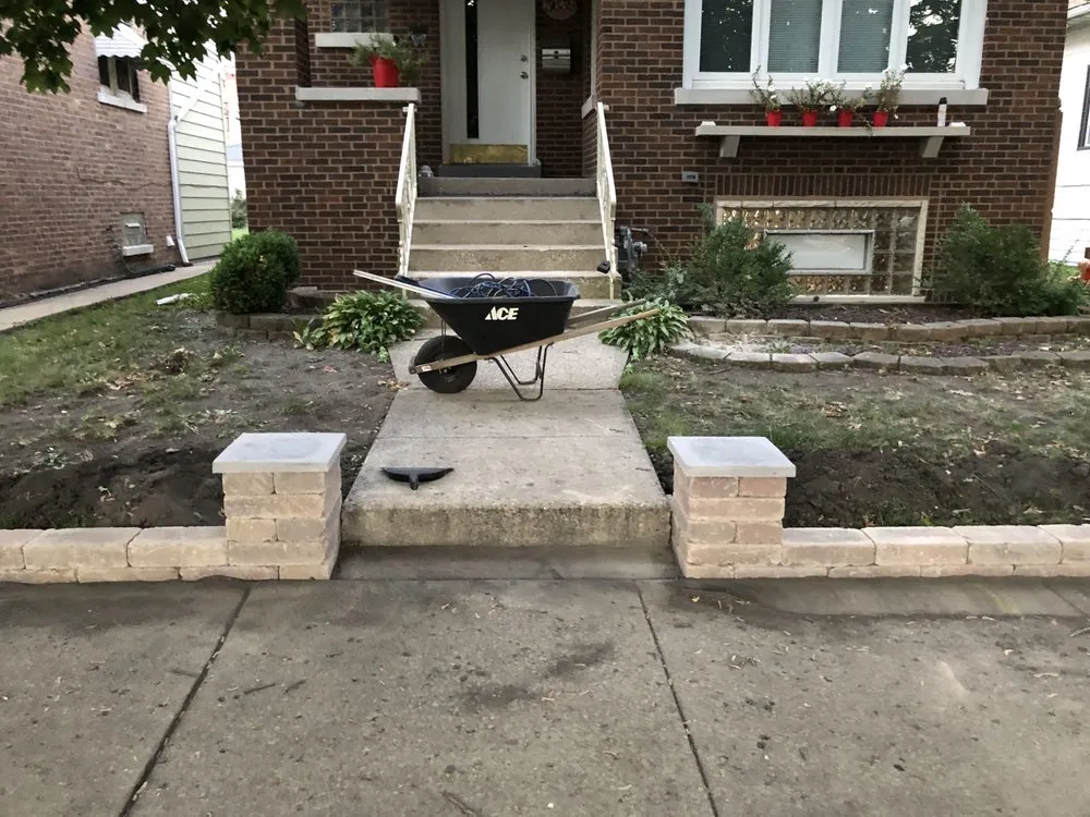 Top-rated landscaping services for homes in Chicago, IL by Hbo Landscaping