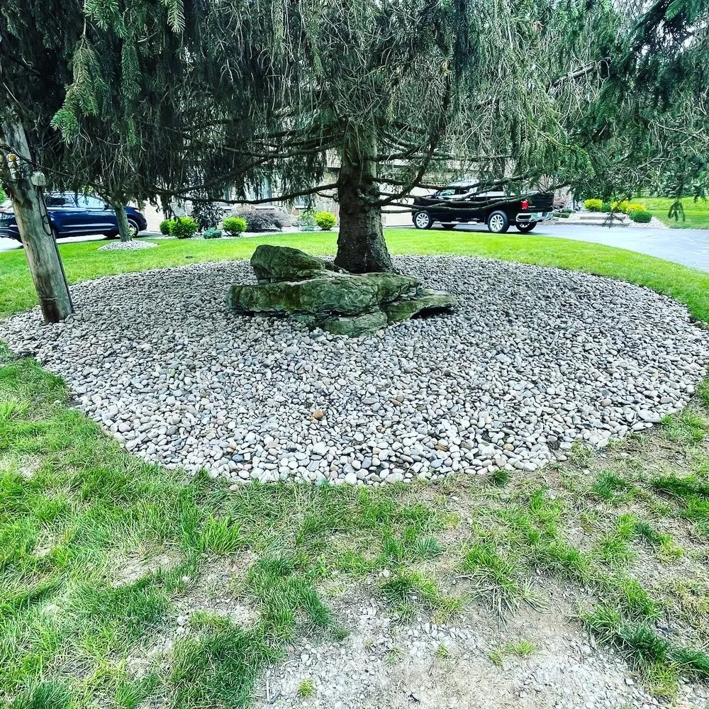 Professional yard maintenance with custom design in Wappingers Falls, NY by HC & Sons Landscape & Tick Control