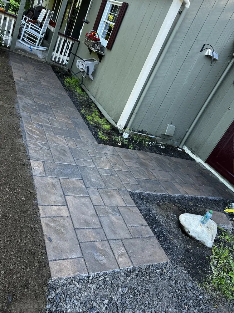 Expert outdoor landscaping for residential properties in Sabattus, ME by HC Hardscaping N’Services