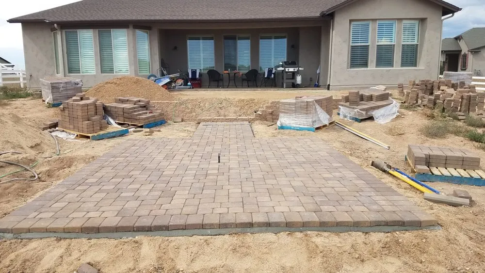 Custom landscape installation in Prescott Valley, AZ - H&C Landscaping