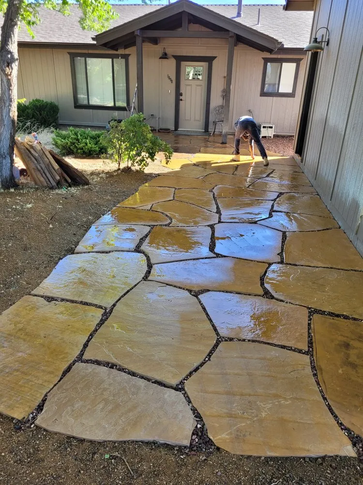 Custom garden landscaping in Prescott Valley, AZ - H&C Landscaping
