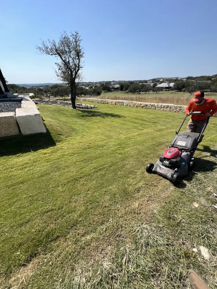 Affordable lawn mowing service in Kerrville, TX by HC Lawn Care