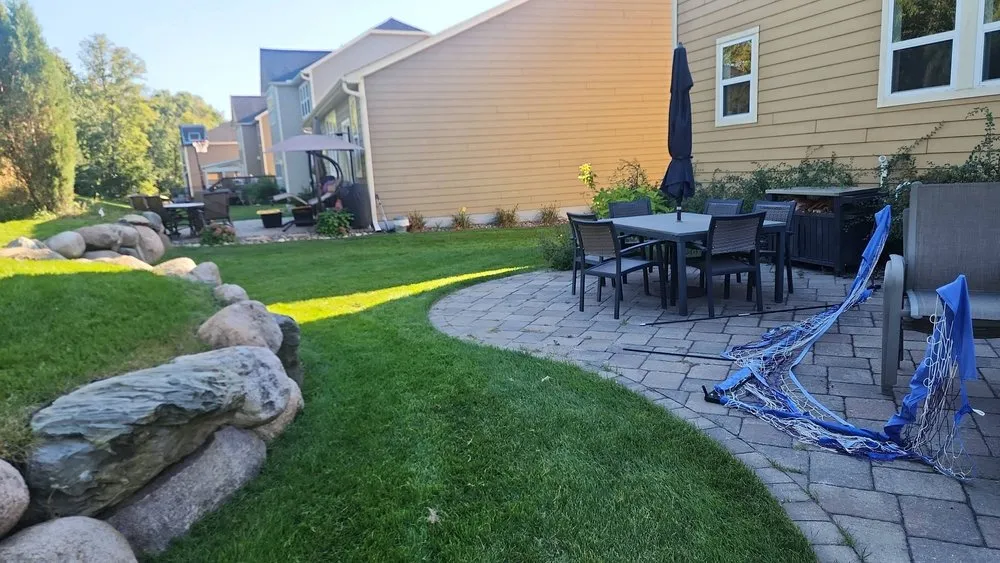 Affordable landscape installation in Brooklyn Park, MN by H&C Services