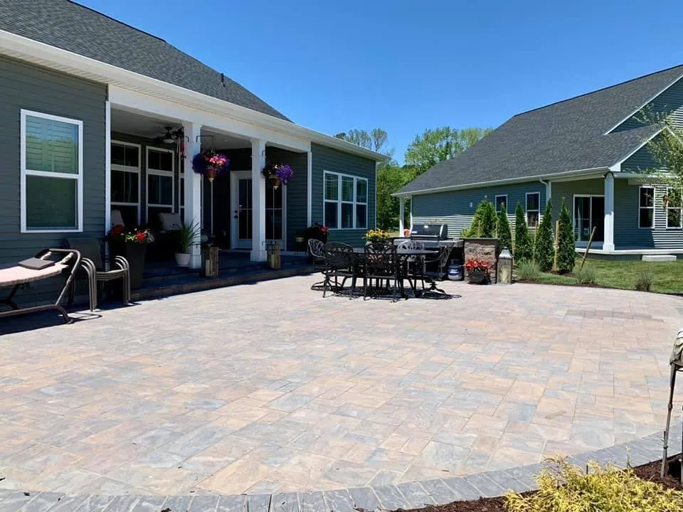 Professional yard maintenance with custom design across Frankford, DE - HCE Site Maintenance & Hardscaping