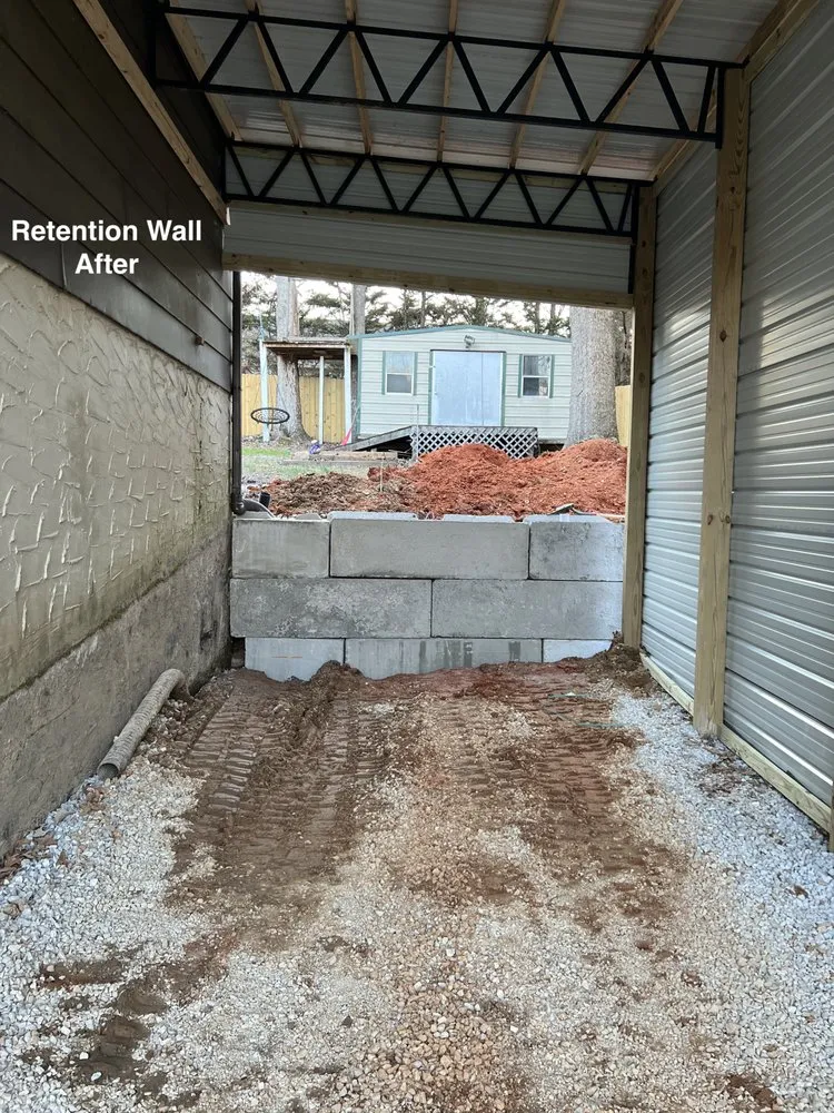 Local yard maintenance with custom design in Vonore, TN by HCR Excavating