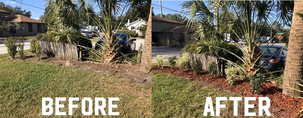 Custom garden landscaping in Tampa, FL by HD Landscaping - Tampa