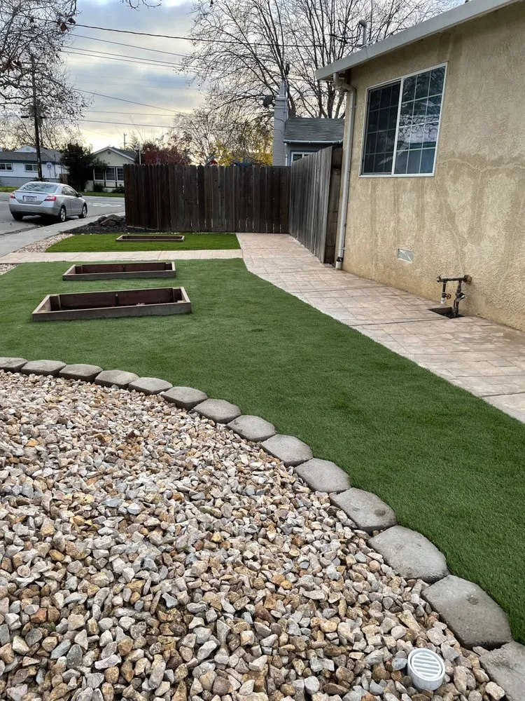 Professional garden landscaping for residential properties in Alameda County, CA by HD Landscaping