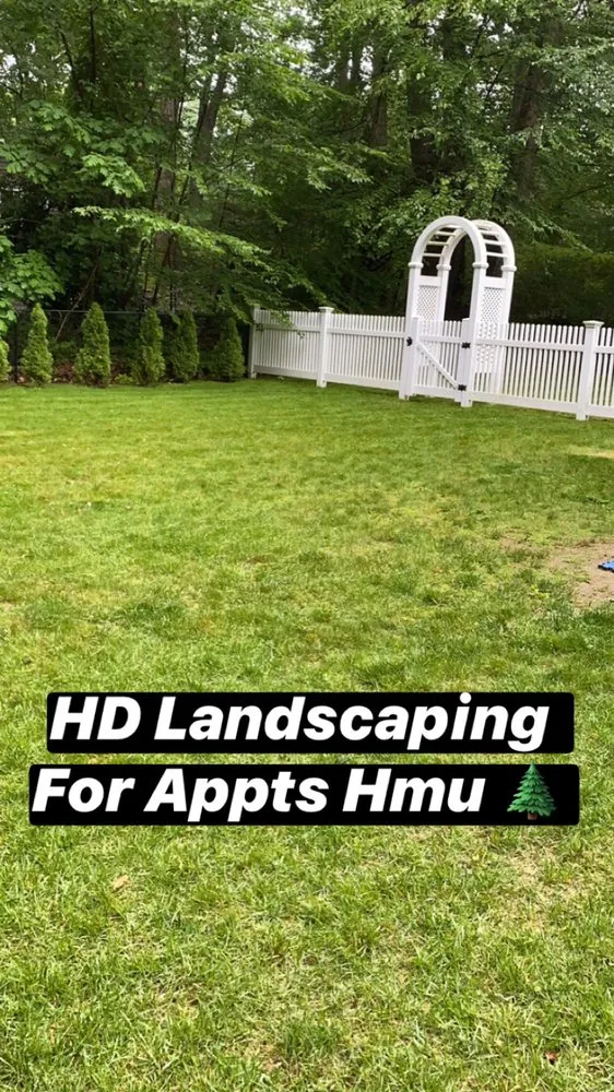 Custom lawn care service with custom design in Bridgeport, CT by HD Landscaping