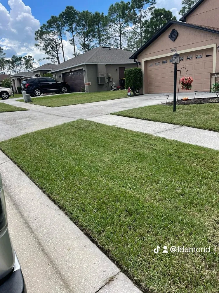 Custom landscape installation for beautiful yards in Auburndale, FL by HD Lawn Maintenance