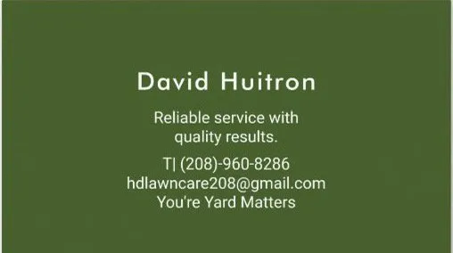 HD Lawncare Logo