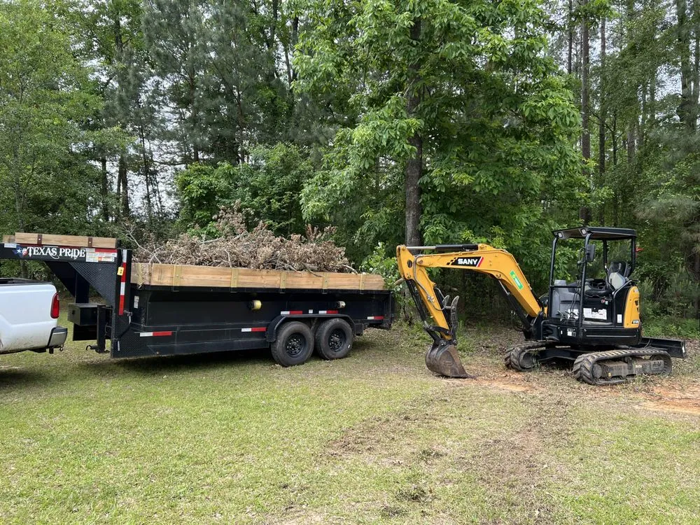 Custom garden landscaping near you in Hodge, LA by HD Property Maintenance