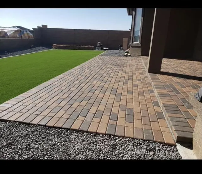 Custom landscape design for homes in Albuquerque, NM by HDI landscaping and maintenance