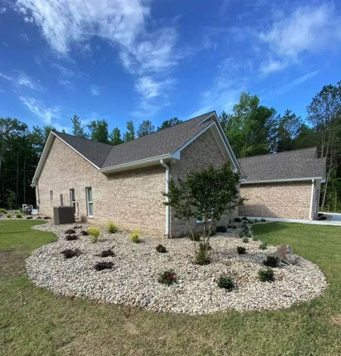 Professional landscape installation with custom design in Dora, AL by HDR Landscapes