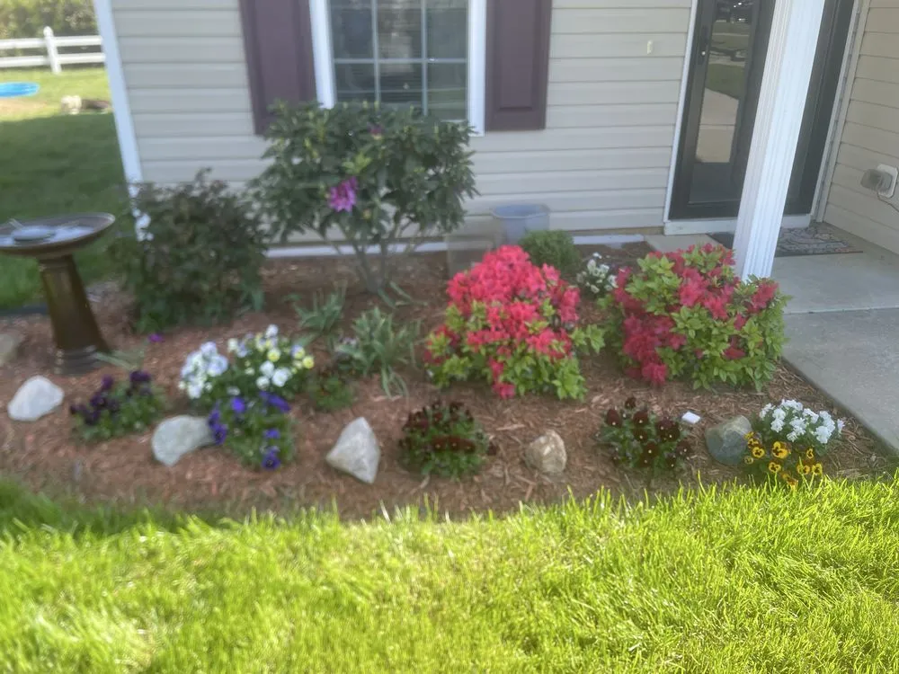 Expert landscape installation in Nashville, NC by He Cutz Landscap’N