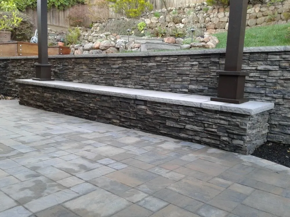 Reliable lawn mowing service with custom design across Redwood City, CA - H&E Landscaping