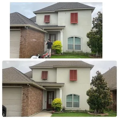 H&E Lawncare Services Logo