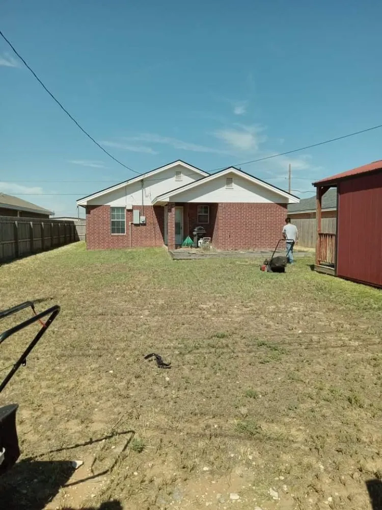 Affordable lawn mowing service in Stanton, TX - He Loves Us Lawn Care