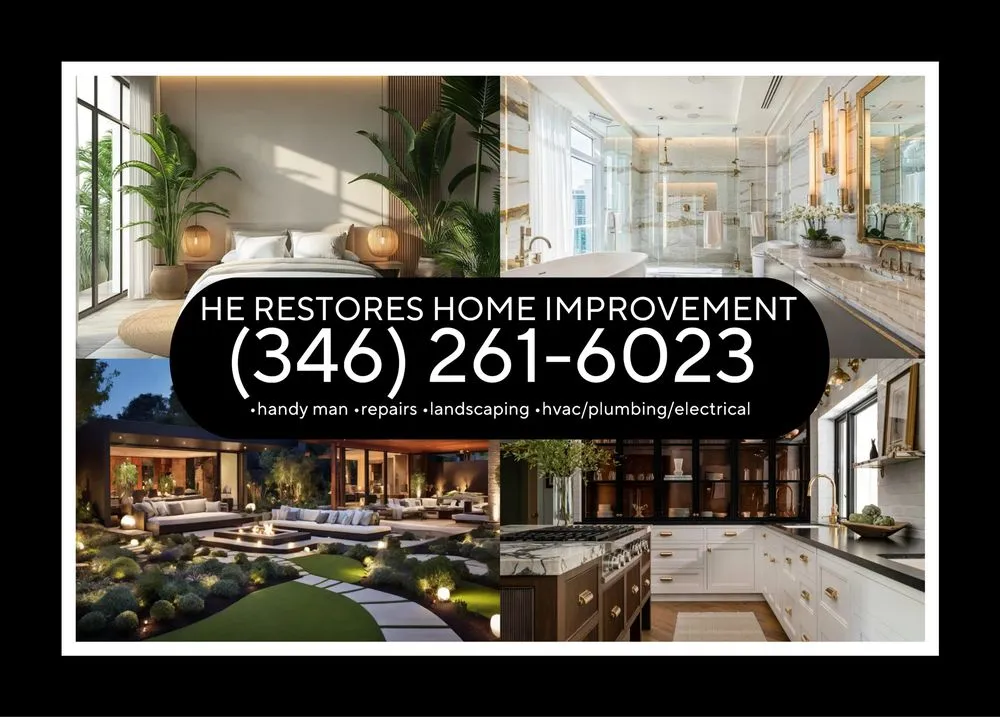 Reliable lawn care service for beautiful yards across Roman Forest, TX - He Restores Home Improvement