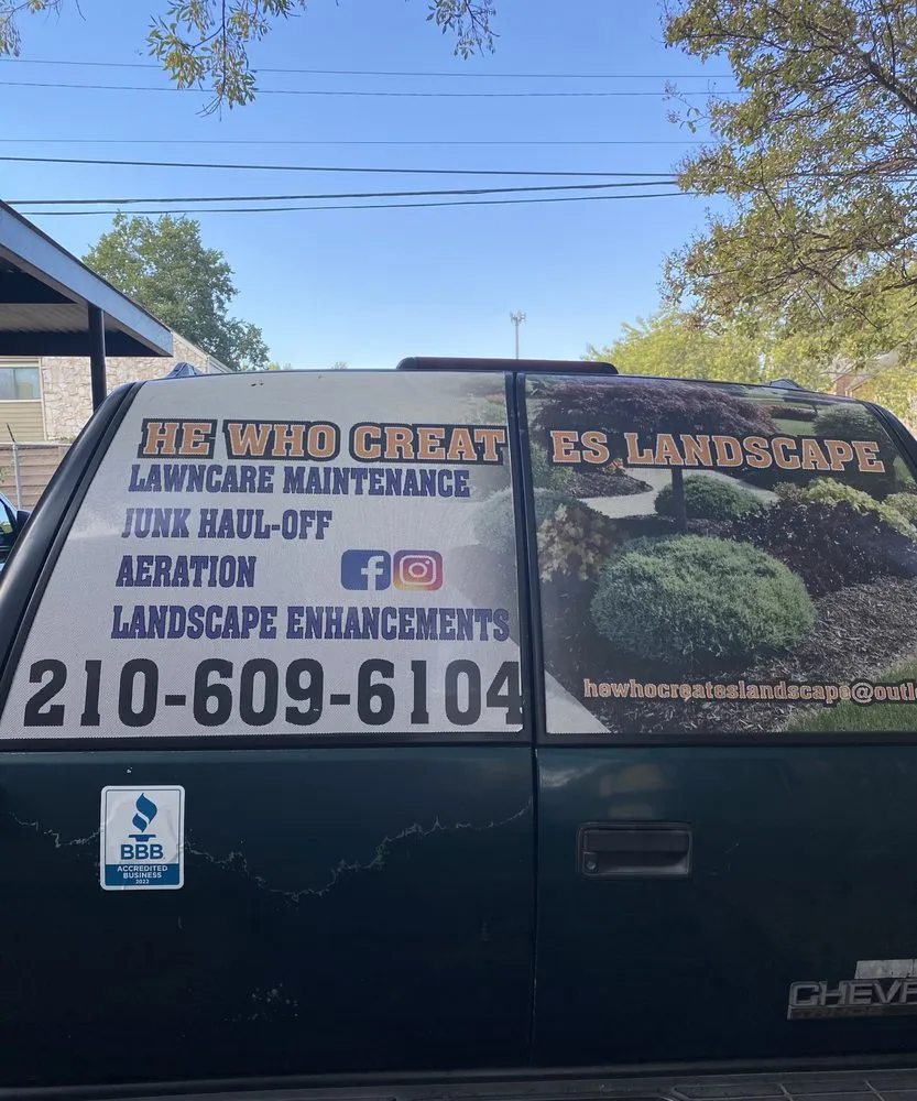 Custom yard maintenance experts serving San Antonio, TX - He Who Creates Landscape