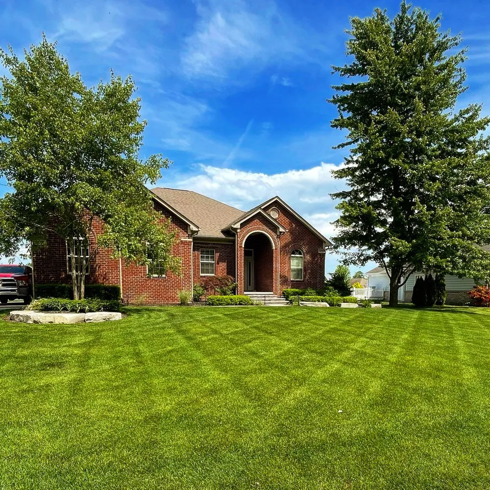 Expert lawn care service for homes in Emmett, MI by Heacock's Property Maintenance